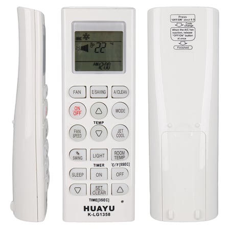 Huayu K-LG1358 LG - Beko - Arçelik A/C Akıllı Universal Klima Kumandası