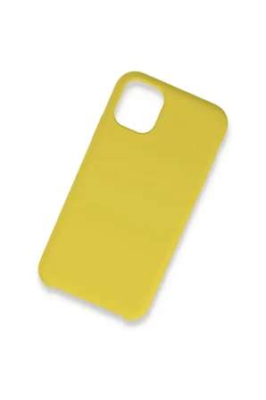 Apple iPhone 11 Pro Max Kılıf Lansman Legant Silikon - Sarı