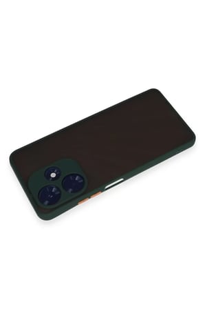 İnfinix Hot 30 4G Kılıf Montreal Silikon Kapak - Yeşil