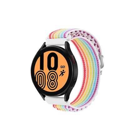 Watch 20mm KR410 Kumaş Kordon - Gökkuşağı