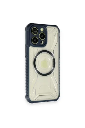 Apple iPhone 12 Pro Kılıf Prag Magneticsafe Kapak - Lacivert