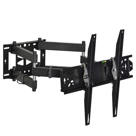 Vontech VT-952 HC Pro 55-98’’ Çift Kollu Kilitli Hareketli Televizyon Duvar Askı Aparatı