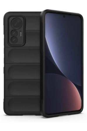 Xiaomi Mi 12 Lite Kılıf Optimum Silikon - Siyah