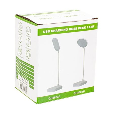 MX-8803A Üç Modlu Masa Çalışma Lambası Akrobat USB Şarjlı Dokunmatik Düğmeli
