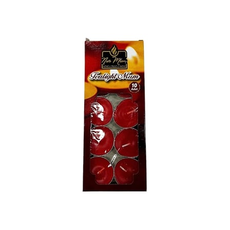 10'li Tea Light Mum 10 g Kokusuz