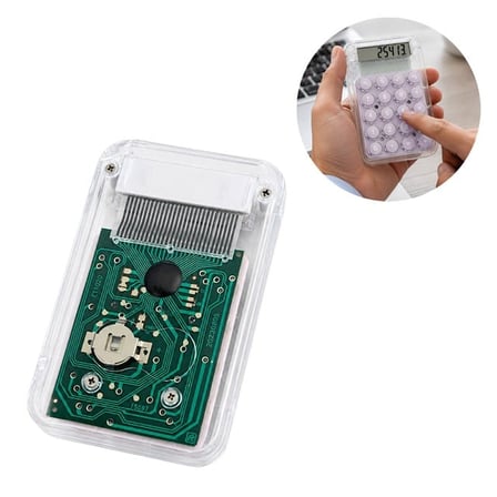 PM-25413 Mor Mini Hesap Makinesi