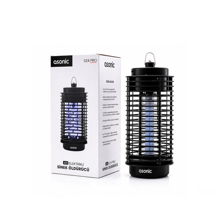Tasinabilir Led Sinek Oldurucu 4W (Siyah)