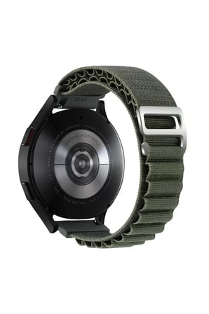 Watch 20mm KR410 Kumaş Kordon - Yeşil