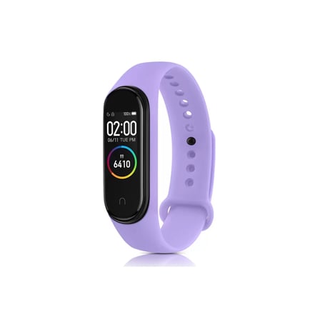 Xiaomi Uyumlu Mi Band 6 Klasik Kordon - Lila