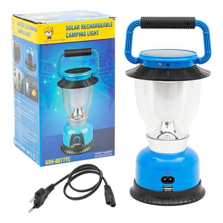 GSH-6077TC Şarj Edilebilir Ledli Kamp Lambası