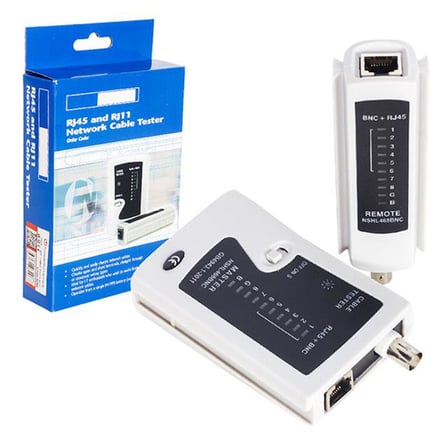 PM-8284 Profesyonel RJ45 -BNC Network Test Cihazı