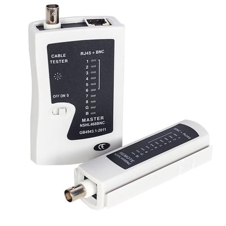 PM-8284 Profesyonel RJ45 -BNC Network Test Cihazı