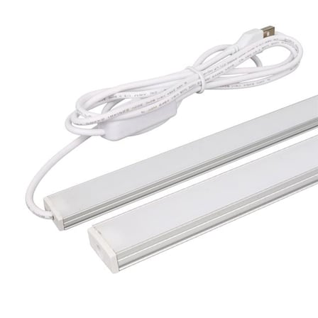 PM-28748 DC5V-14W 68 Led 70cm 6500K Alüminyum Kasa Seyyar USB Çubuk Led