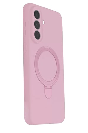 Samsung Galaxy A57 5G Regal Magsafe Standlı Kapak - Açık Pembe