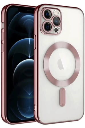 Apple iPhone 14 Pro Max Kılıf Kross Magneticsafe Kapak - Rose