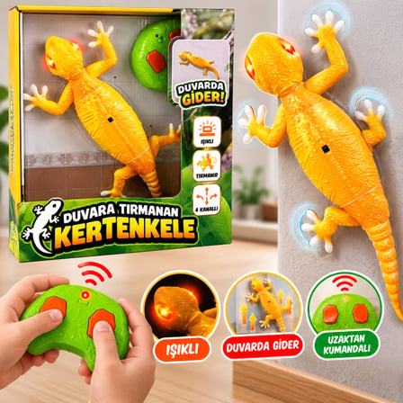 9998 Duvara Tırmanan Kertenkele Rc Oyuncak Kertenkele