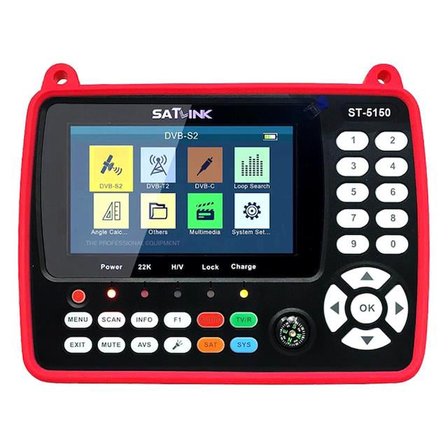 Satlink ST-5150 Combo DVB-S/S2/C/T/T2 - 4.3’’ Ekranlı Görüntülü Full HD Uydu Yön Bulucu