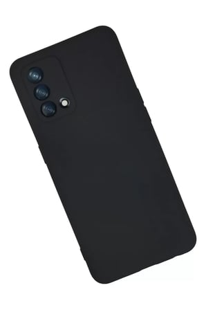 Oppo A74 4G Kılıf Nano içi Kadife Silikon - Lacivert