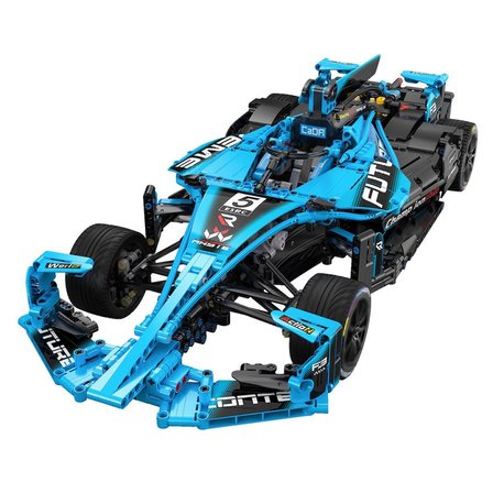 ErturkStore Racing Super Car Yapıştırıcı Oyuncak Mavi 1667 Parça Çocuk 6+ Yaş 545gr