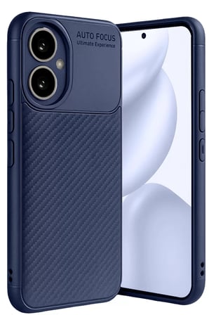 Honor 400 Kılıf Auto Focus Karbon Kapak - Lacivert