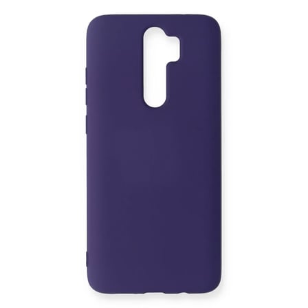Xiaomi Redmi Note 8 Pro Kılıf Nano içi Kadife Silikon - Mor