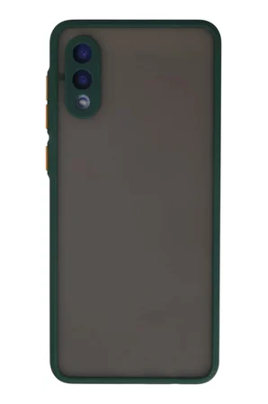 Samsung Galaxy A02 Kılıf Montreal Silikon Kapak - Yeşil