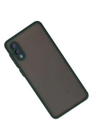 Samsung Galaxy A02 Kılıf Montreal Silikon Kapak - Yeşil