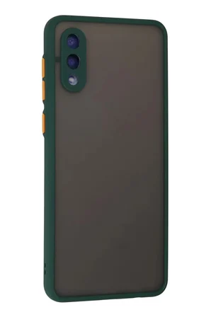 Samsung Galaxy A02 Kılıf Montreal Silikon Kapak - Yeşil