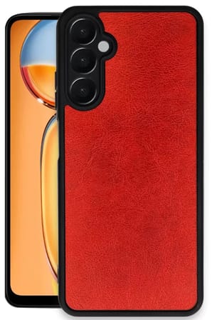 Samsung Galaxy A36 Kılıf Aras Deri Kapak - Kırmızı