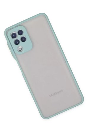 Samsung Galaxy A22 Kılıf Montreal Silikon Kapak - Turkuaz