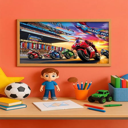 31753 Motor Racing 50 Parça Puzzle