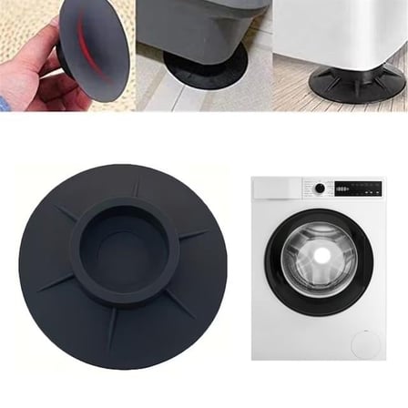 SN-28660 Çamaşır Makinesi Tabanlık Stoper Titreşim Engelleyici Kauçuk Ped