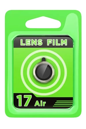 Apple Uyumlu iPhone 17 Air Raze Metal Kamera Lens - Gold
