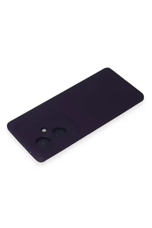 Vivo V29 Lite Kılıf Nano içi Kadife Silikon - Mor