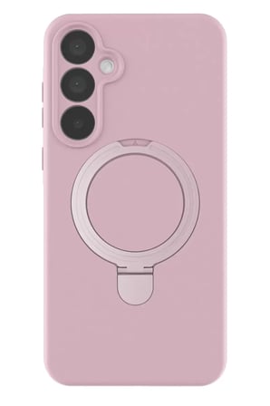 Samsung Galaxy A55 5G Regal Magsafe Standlı Kapak - Açık Pembe