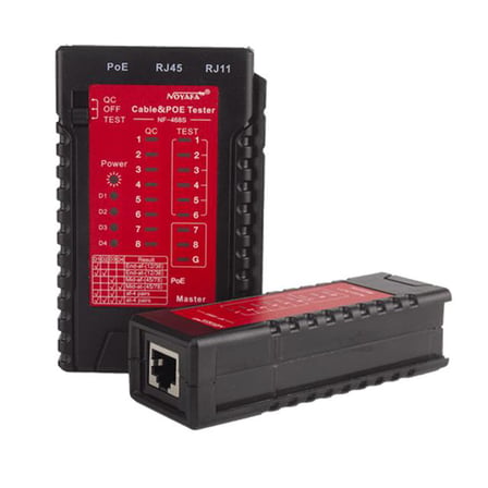 Noyafa NF-468S Rj45-Rj11-Poe Destekli Çok Fonksiyonlu Ağ Telefon Kablosu Test Cihazı