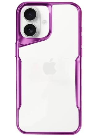 Apple Uyumlu iPhone 16 Kılıf Boyi Silikon Kapak - Pembe