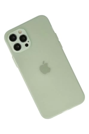 Apple iPhone 12 Pro Max Kılıf Puma Silikon - Açık Yeşil