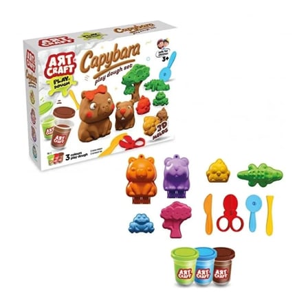 04136 Art Craft Capy Bara Hamur Set 168 Gr