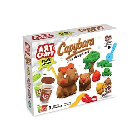 04136 Art Craft Capy Bara Hamur Set 168 Gr