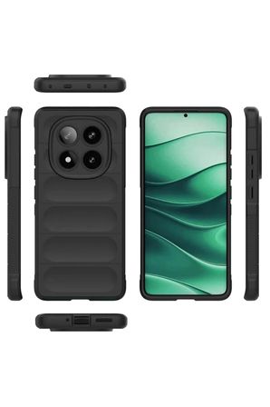 Xiaomi Redmi Note 14 Pro 4G Kılıf Optimum Silikon - Siyah