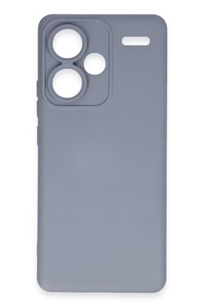 Xiaomi Redmi Note 13 Pro Plus Kılıf Nano içi Kadife Silikon - Gri