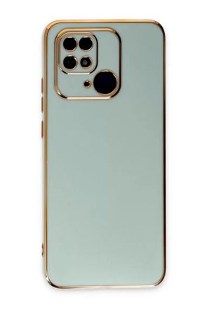 Xiaomi Redmi 10C Kılıf Volet Silikon - Açık Yeşil
