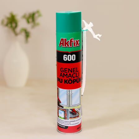 Genel Amaçlı PU Montaj Köpüğü 600 g