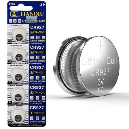 Tianqiu CR927 3V Lityum Düğme Pil 5’li Paket
