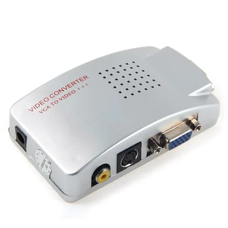 PM-983 VGA’dan BNC S-Video VGA’ya Görüntü Dönüştürücü 1080P Destekli