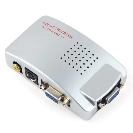 PM-983 VGA’dan BNC S-Video VGA’ya Görüntü Dönüştürücü 1080P Destekli