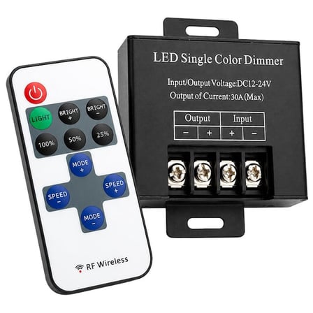 PM-37846 12V-24V 30A Çok Modlu RF Uzaktan Kumandalı Şerit LED Dimmer Kontrol Cihazı