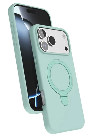 Apple iPhone 17 Pro Max Regal Magsafe Standlı Kapak - Su Yeşili