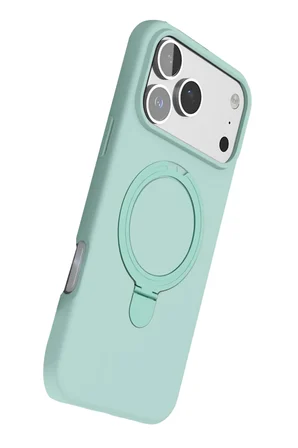Apple iPhone 17 Pro Max Regal Magsafe Standlı Kapak - Su Yeşili